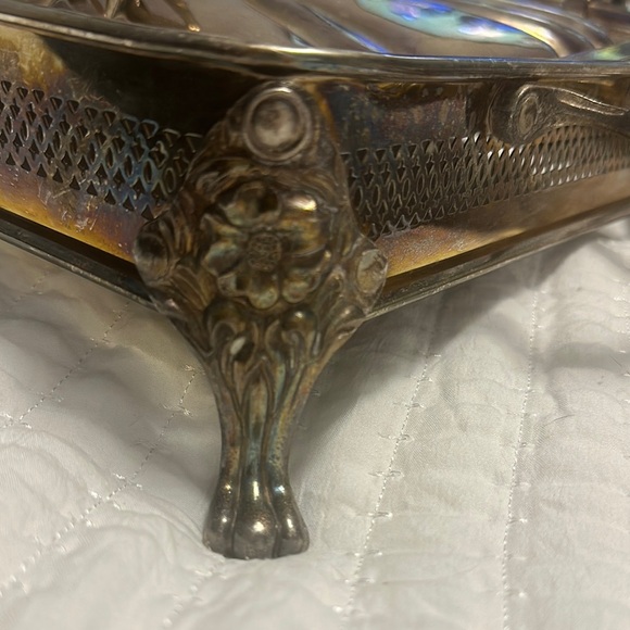 Vintage Silver Chafing Dish - Picture 4 of 7